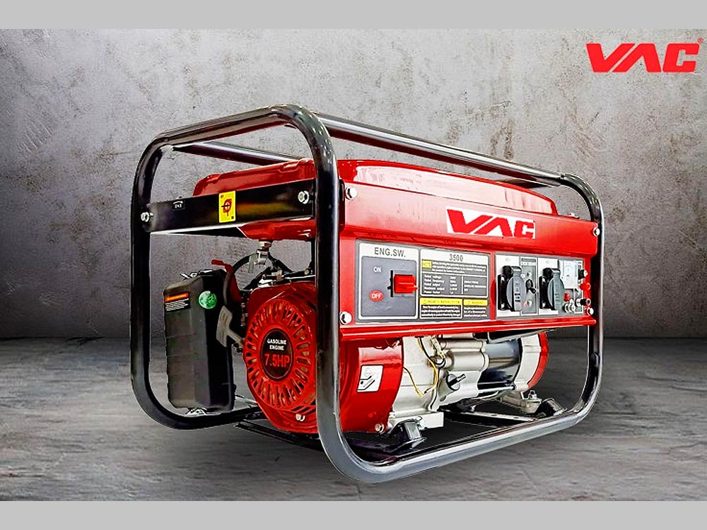 Máy Phát Điện 2.5Kw VAC là dòng sản phẩm máy phát điện cao cấp thích hợp sử dụng trong gia đình