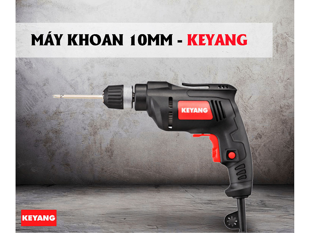 Đặt hàng Máy Khoan 10mm 450W Keyang PD-450KL chính hãng tại Việt Á Power Tools