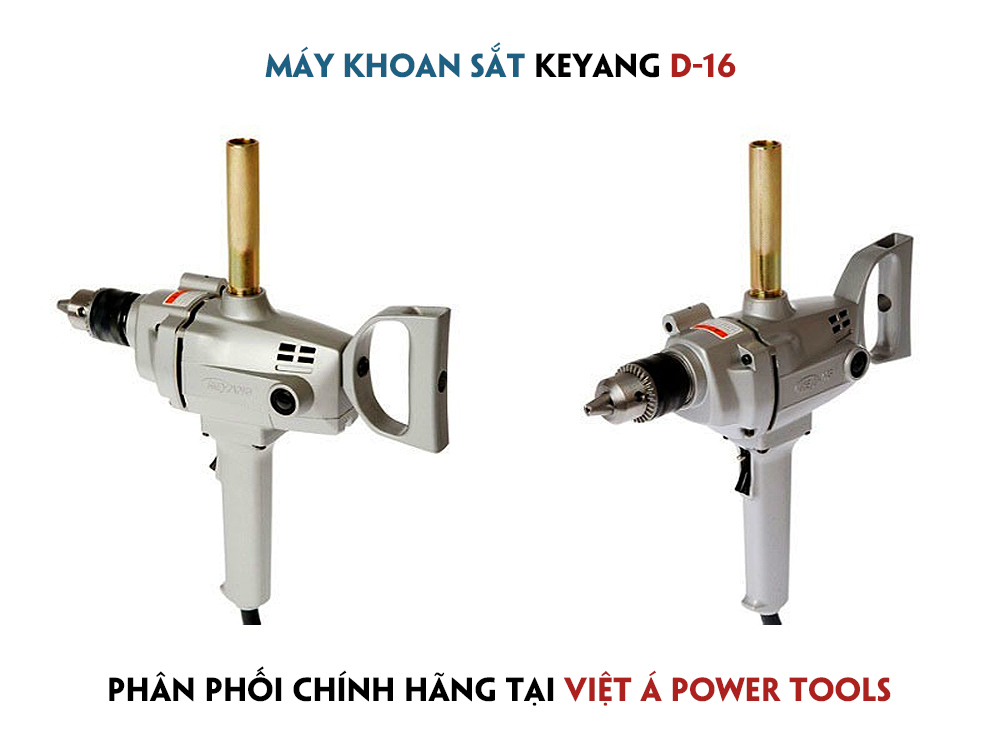 Đặt hàng Máy Khoan Sắt Keyang D-16 chính hãng tại Việt Á Power Tools