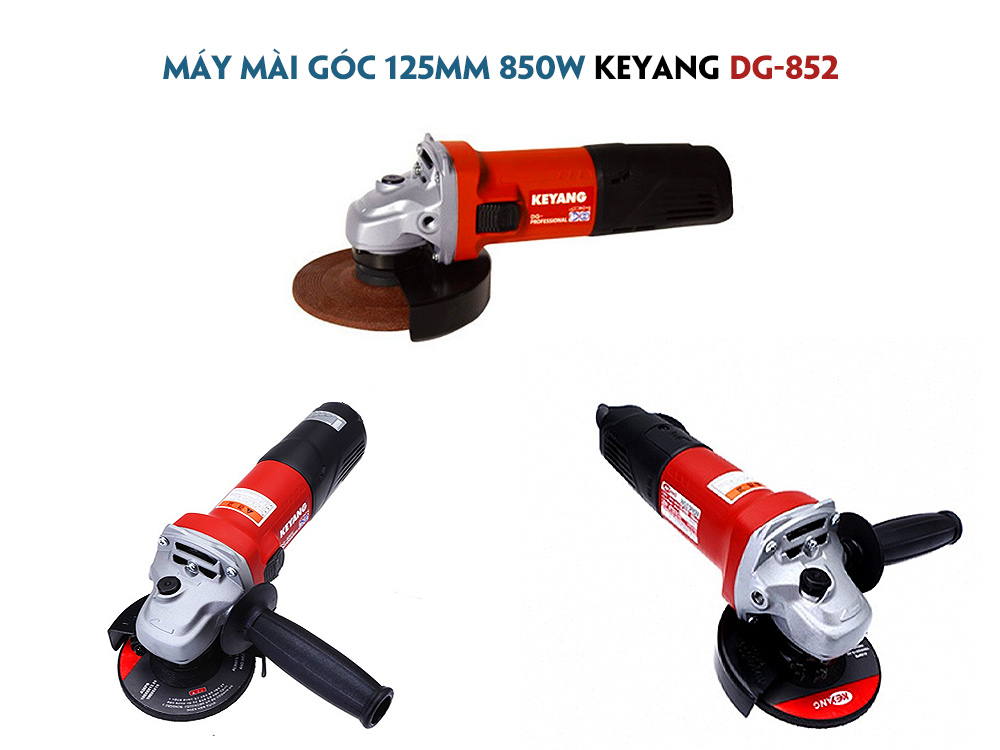 Đặt hàng Máy Mài Góc 125mm Keyang DG-852 chính hãng tại Việt Á Power Tools