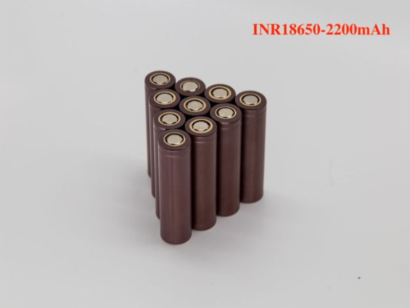 Pin Lithium battery INR18650 2200MAH chứa năng lượng lớn, tuổi thọ lâu dài