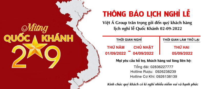 THÔNG BÁO NGHỈ LỄ QUỐC KHÁNH 2-9