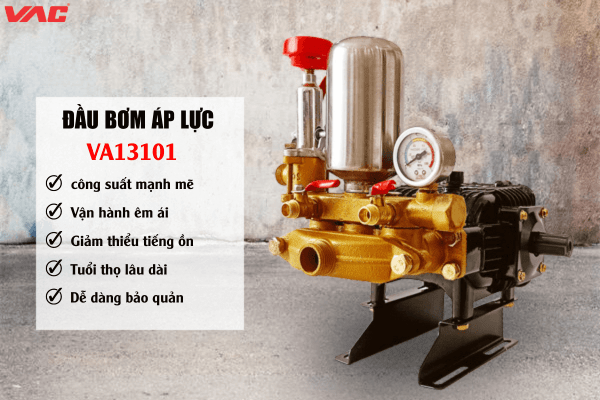 GIỚI THIỆU SẢN PHẨM MỚI 2022 THƯƠNG HIỆU VAC - ĐẦU BƠM ÁP LỰC